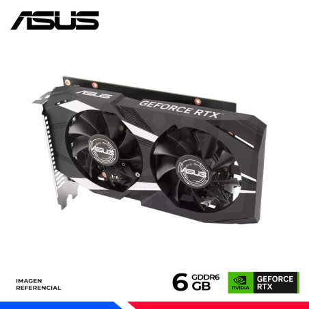 VGA ASUS GEFORCE NVIDIA RTX 3050 DUAL OC Edition 6GB GDDR6