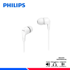 AURICULAR PHILIPS TAE1105, IN EAR. BLANCO