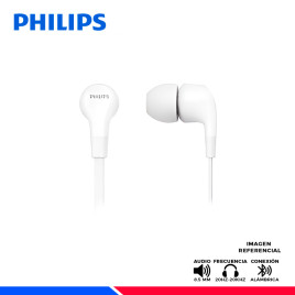 AURICULAR PHILIPS TAE1105, IN EAR. BLANCO