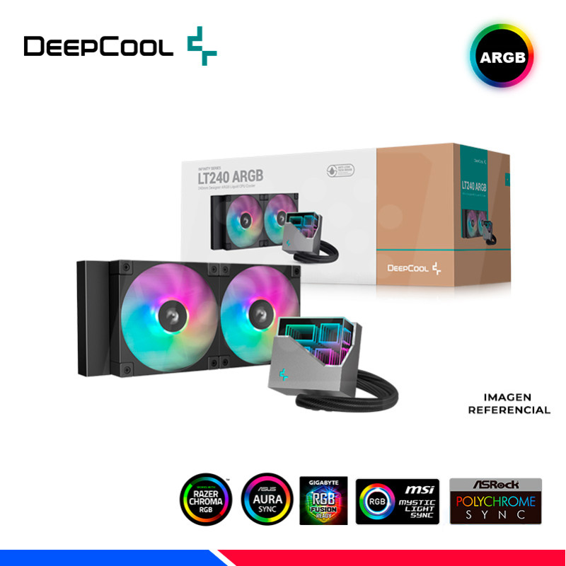 REFRIGERACION LIQUIDA DEEPCOOL LT240, ARGB