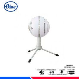 MICROFONO BLUE SNOWBALL ICE USB CARDIOID WHITE