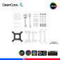 REFRIGERACION LIQUIDA DEEPCOOL GAMMAXX LS520 WH, LED RGB REFRIGERACION LIQUIDA DEEPCOOL GAMMAXX LS520 WH, LED RGB