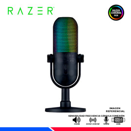 MICROFONO RAZER SEIREN V3 CHROMA, USB BLACK