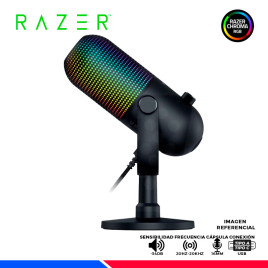 MICROFONO RAZER SEIREN V3 CHROMA, USB BLACK