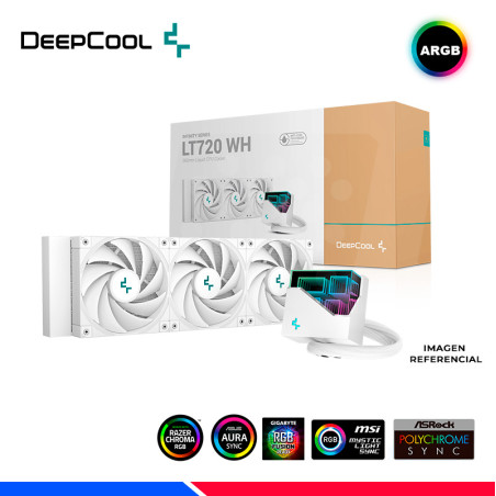 REFRIGERACION LIQUIDA DEEPCOOL LT720 WH, RGB