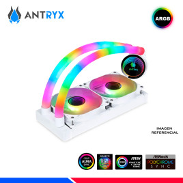 REFRIGERACION LIQUIDA ANTRYX TRITON INFINITY 240 WHITE ARGB