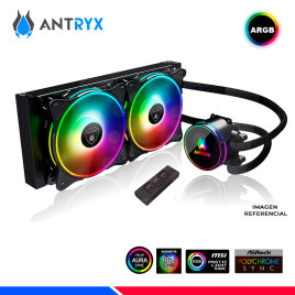 REFRIGERACION LIQUIDA ANTRYX TRITON EVO 240 BLACK ARGB