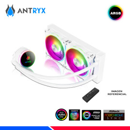 REFRIGERACION LIQUIDA ANTRYX TRITON EVO 240 WHITE ARGB