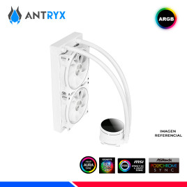 REFRIGERACION LIQUIDA ANTRYX TRITON EVO 240 WHITE ARGB