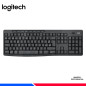 KIT TECLADO Y MOUSE LOGITECH INALAMBRICO MK370 BLACK