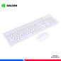 KIT TECLADO Y MOUSE HALION INALABRICO HA-K652C WHITE KIT TECLADO Y MOUSE HALION INALABRICO HA-K652C WHITE