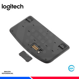 TECLADO LOGITECH ERGO WAVE KEYS, ERGONOMICO, INALAMBRICO BOLT/BT, GRAPHITE