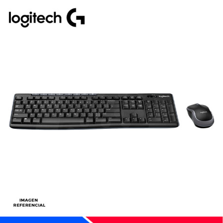KIT TECLADO Y MOUSE LOGITECH WIRELESS MK270