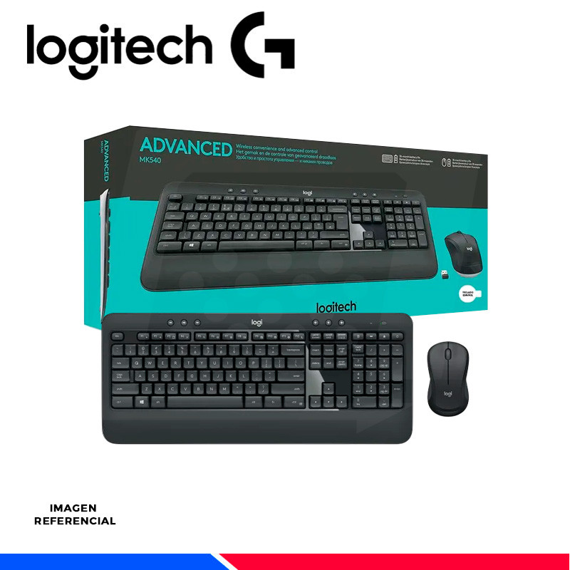 KIT TECLADO Y MOUSE LOGITECH INALAMBRICO MK540 ADVANCED