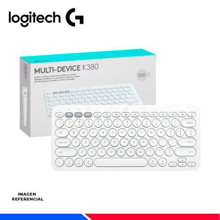 TECLADO LOGITECH K380 MULTI DEVICE BLUETOOTH WHITE