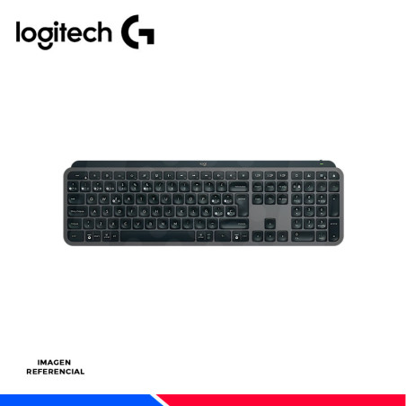 TECLADO INALAMBRICO MX KEYS ADVANCED ILLUMINATED BLACK