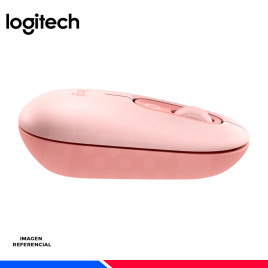 COMBO LOGITECH TECLADO + MOUSE POP ICON, BT/WIRELESS, ROSADO