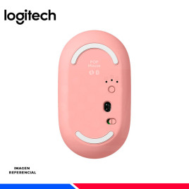 COMBO LOGITECH TECLADO + MOUSE POP ICON, BT/WIRELESS, ROSADO
