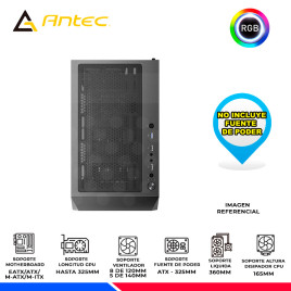 CASE GAMING ANTEC AX83 RGB EXTREME, V/TEMPLADO