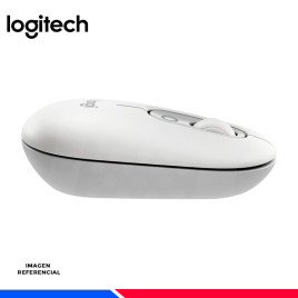 COMBO LOGITECH TECLADO + MOUSE POP ICON, BT/WIRELESS, BLANCO