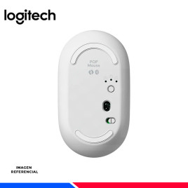 COMBO LOGITECH TECLADO + MOUSE POP ICON, BT/WIRELESS, BLANCO