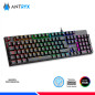 KIT GAMING ANTRYX GC-3100 BLACK, TECLADO SWITCH BLUE Y MOUSE KIT GAMING ANTRYX GC-3100 BLACK, TECLADO SWITCH BLUE Y MOUSE