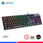 KIT GAMING ANTRYX GC-3100 BLACK, TECLADO SWITCH RED Y MOUSE KIT GAMING ANTRYX GC-3100 BLACK, TECLADO SWITCH RED Y MOUSE