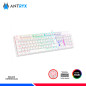 KIT GAMING ANTRYX GC-3100 WHITE, TECLADO SWITCH RED Y MOUSE KIT GAMING ANTRYX GC-3100 WHITE, TECLADO SWITCH RED Y MOUSE