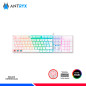 KIT GAMING ANTRYX GC-3100 WHITE, TECLADO SWITCH RED Y MOUSE KIT GAMING ANTRYX GC-3100 WHITE, TECLADO SWITCH RED Y MOUSE