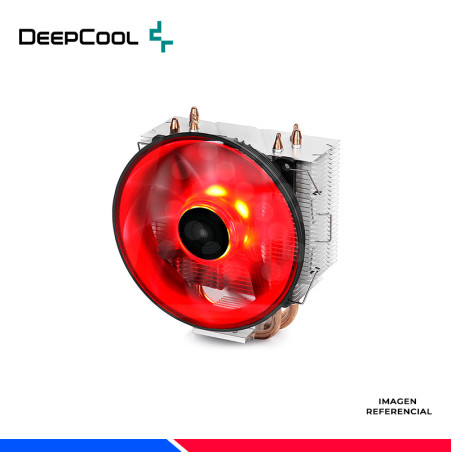 COOLER PROCESADOR DEEPCOOL GAMMAXX 300R LED RED