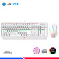 KIT GAMING GC 5100 WHITE ANTRYX, TECLADO + MOUSE, SWITCH RED KIT GAMING GC 5100 WHITE ANTRYX, TECLADO + MOUSE, SWITCH RED