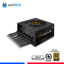 FUENTE DE PODER ANTRYX KIRIN GOLD EVO 850W, 80 PLUS GOLD MODULAR, 850W