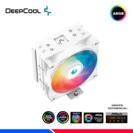COOLER DE PROCESADOR DEEPCOOL AG400 WH, ARGB