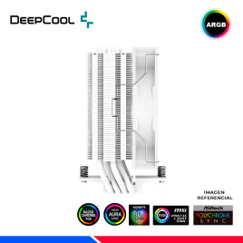 COOLER DE PROCESADOR DEEPCOOL AG400 WH, ARGB