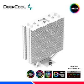 COOLER DE PROCESADOR DEEPCOOL AG400 WH, ARGB