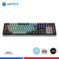TECLADO MECANICO ANTRYX MK860L BLACK, SWITCH BLUE TECLADO MECANICO ANTRYX MK860L BLACK, SWITCH BLUE