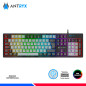 TECLADO MECANICO ANTRYX MK860L BLACK, SWITCH BLUE TECLADO MECANICO ANTRYX MK860L BLACK, SWITCH BLUE