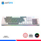 TECLADO MECANICO ANTRYX MK860L WHITE, SWITCH RED TECLADO MECANICO ANTRYX MK860L WHITE, SWITCH RED