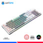 TECLADO MECANICO ANTRYX MK860L WHITE, SWITCH RED TECLADO MECANICO ANTRYX MK860L WHITE, SWITCH RED