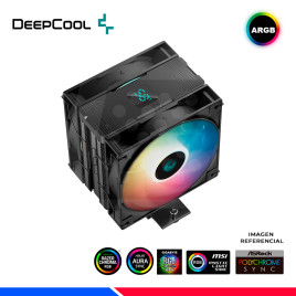 COOLER DE PROCESADOR DEEPCOOL AG400 DIGITAL PLUS, ARGB