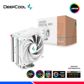 COOLER DE PROCESADOR DEEPCOOL AK400 WH
