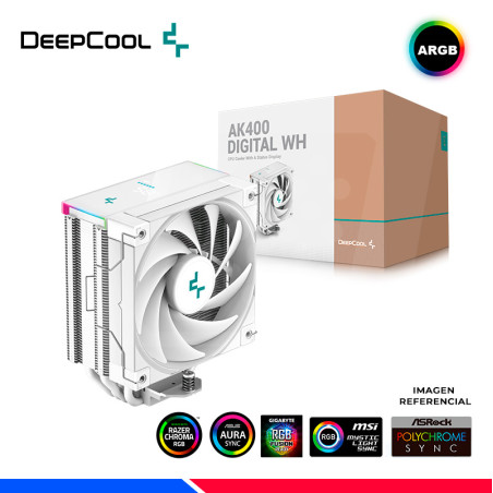 COOLER DE PROCESADOR DEEPCOOL AK400 WH