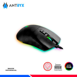 KIT GAMING ANTRYX  GC-3100 X3 BLACK, TECLADO SWITCH RED, MOUSE, AURICULAR