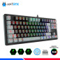 TECLADO MECANICO INALAMBRICO ANTRYX MK845 TRIX, SWITCH BLUE