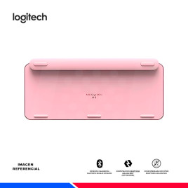 TECLADO BLUEROOTH LOGITECG MX KEY MINI MULTI DEVICE ROSE SP
