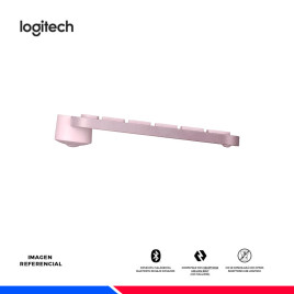 TECLADO BLUEROOTH LOGITECG MX KEY MINI MULTI DEVICE ROSE SP