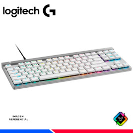 TECLADO GAMING LOGITECH G515 TKL, LIGHTSYNC RGB, WHITE