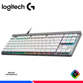 TECLADO GAMING LOGITECH G515 TKL, LIGHTSYNC RGB, WHITE