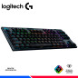 TECLADO GAMING LOGITECH G915 X LIGHTSPEED TKL, INALAMBRICO, RGB, BLACK