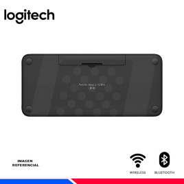 TECLADO LOGITECH PEBBLE 2 K380S WIRELESS/BLUETOOTH GRAFITO